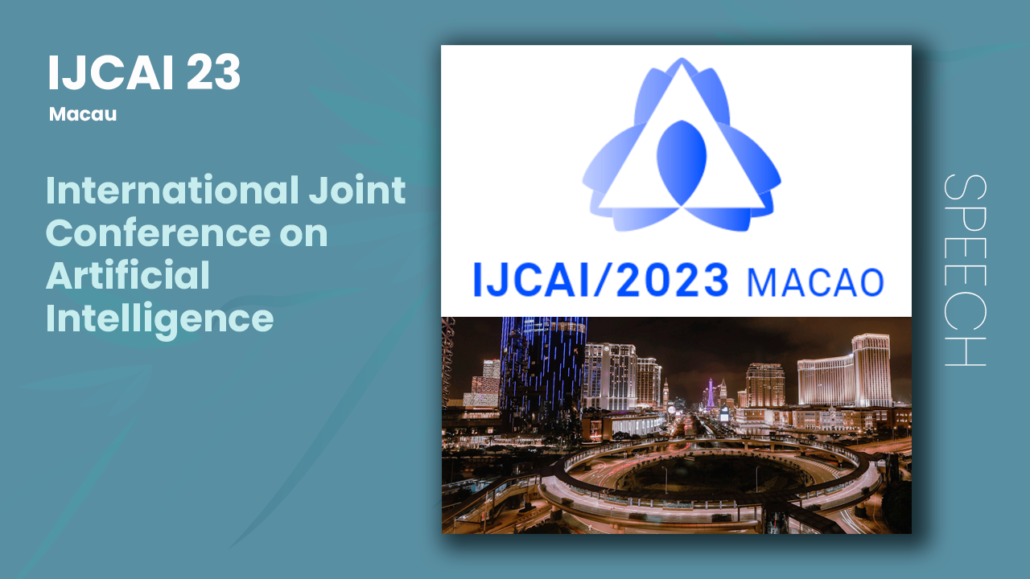 IJCAI 2023 International Joint Conference on Artificial Intelligence